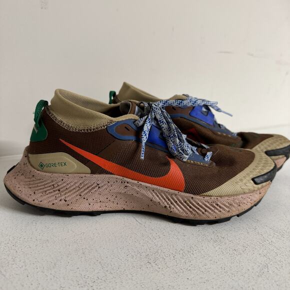 NIKE Pegasus Trail 3 GTX ES Cacao Wow Rush Mens Size 7.5 Brown DR0137-200 - Picture 1 of 8